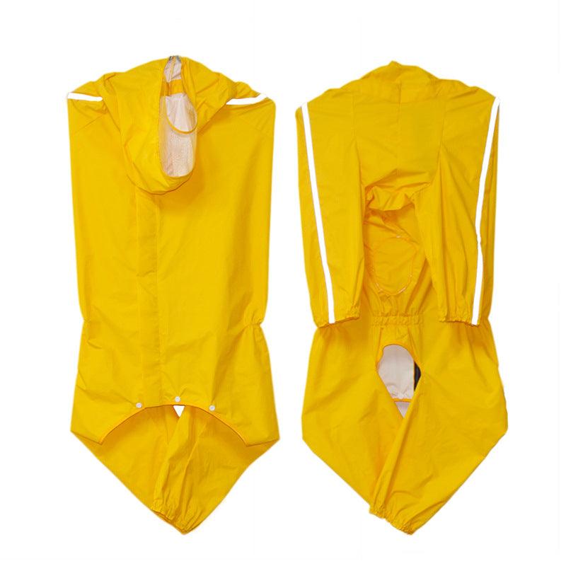 Pet Paws Waterproof Dog Poncho