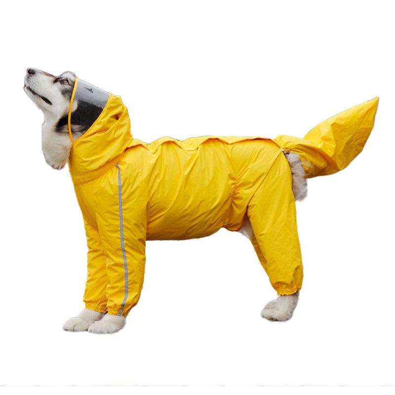 Pet Paws Waterproof Dog Poncho