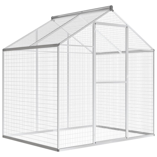 NNEVL Outdoor Aviary Aluminium 178x122x194 cm