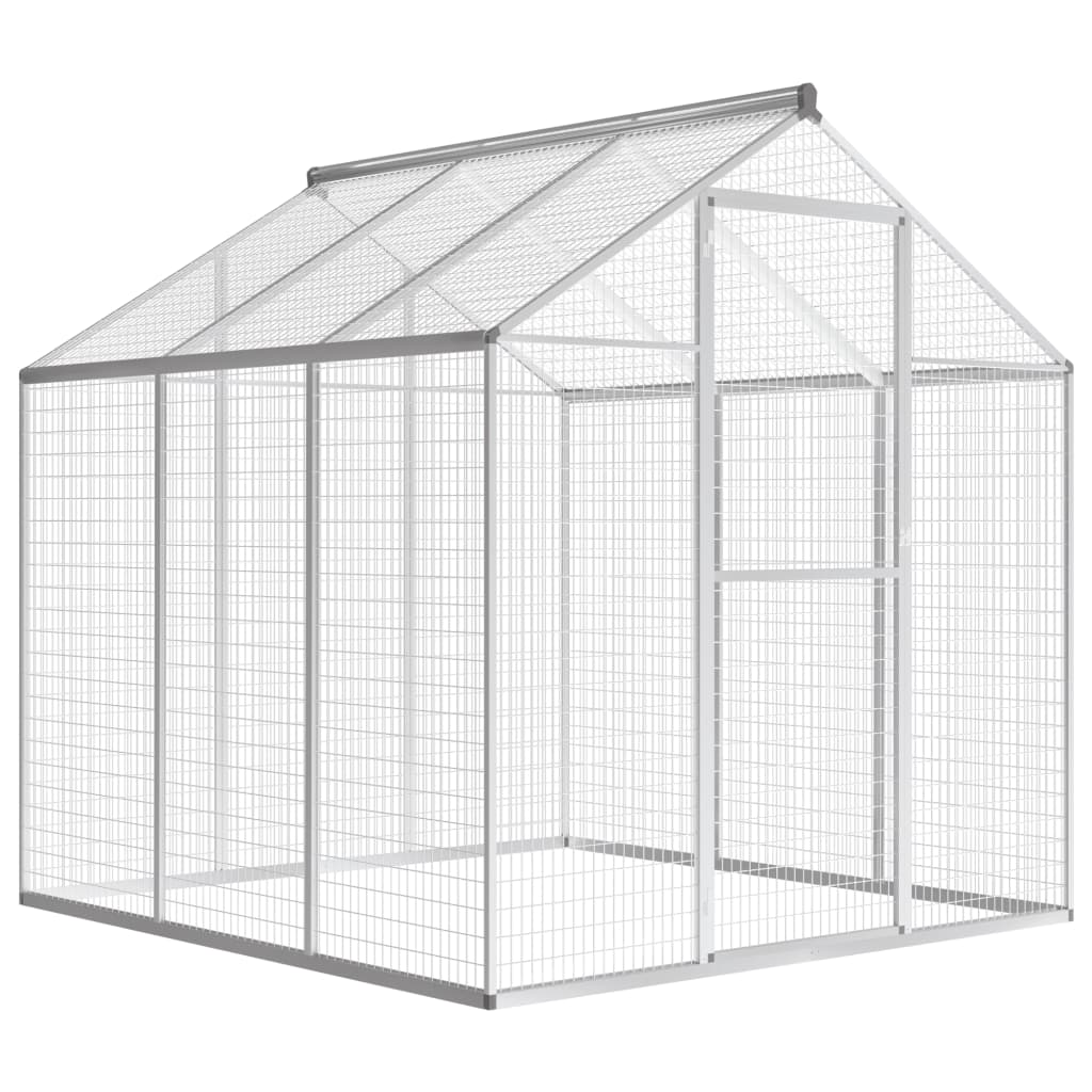 NNEVL Outdoor Aviary Aluminium 183x178x194 cm