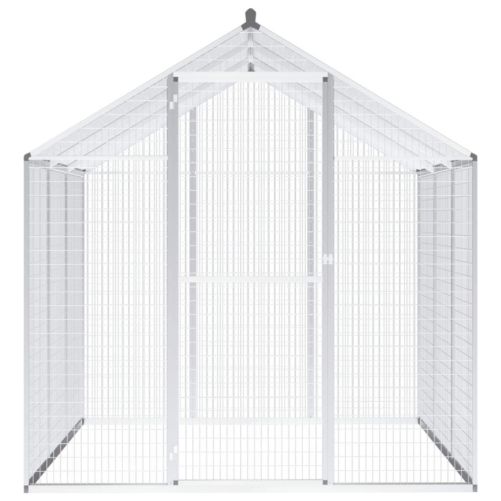 NNEVL Outdoor Aviary Aluminium 183x178x194 cm