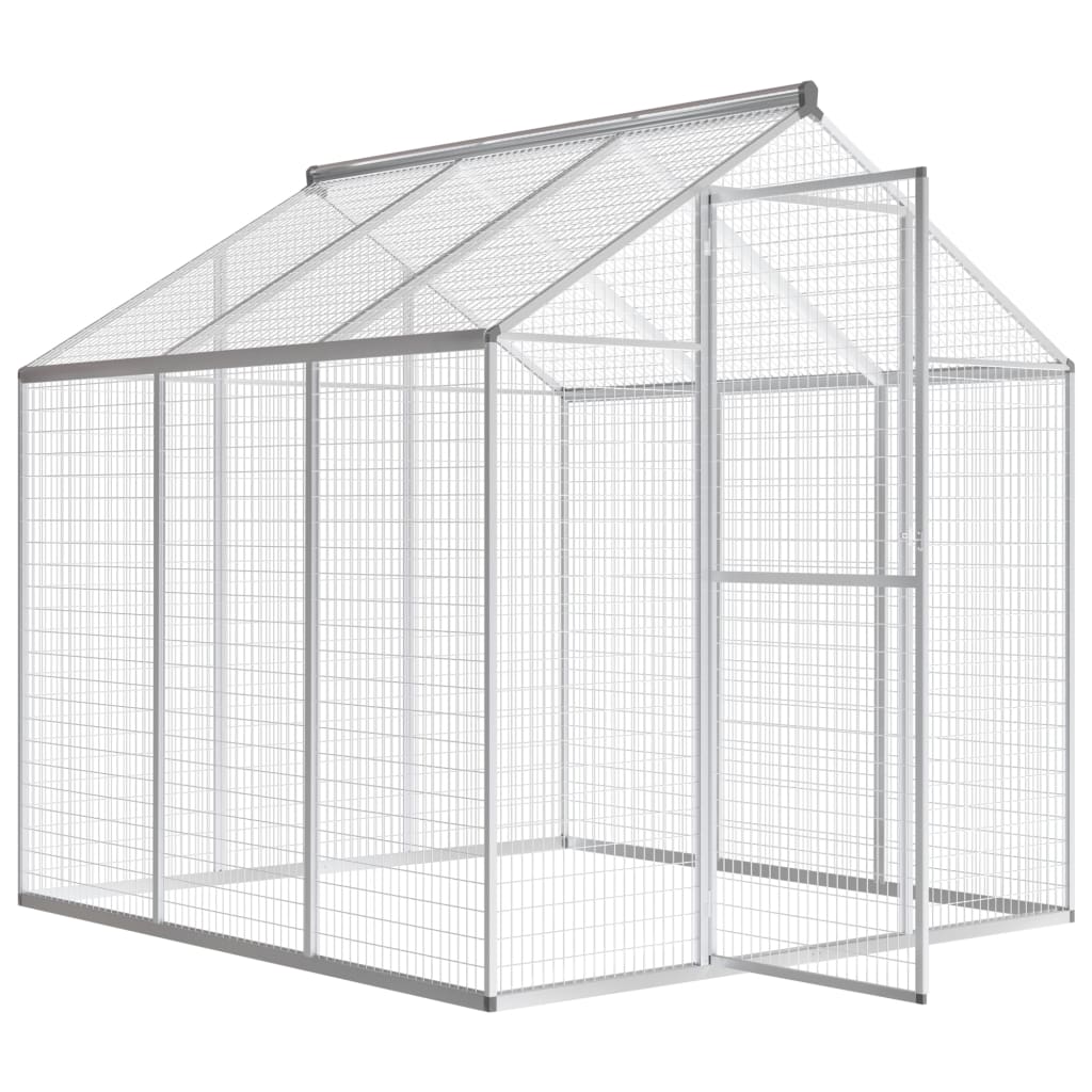 NNEVL Outdoor Aviary Aluminium 183x178x194 cm