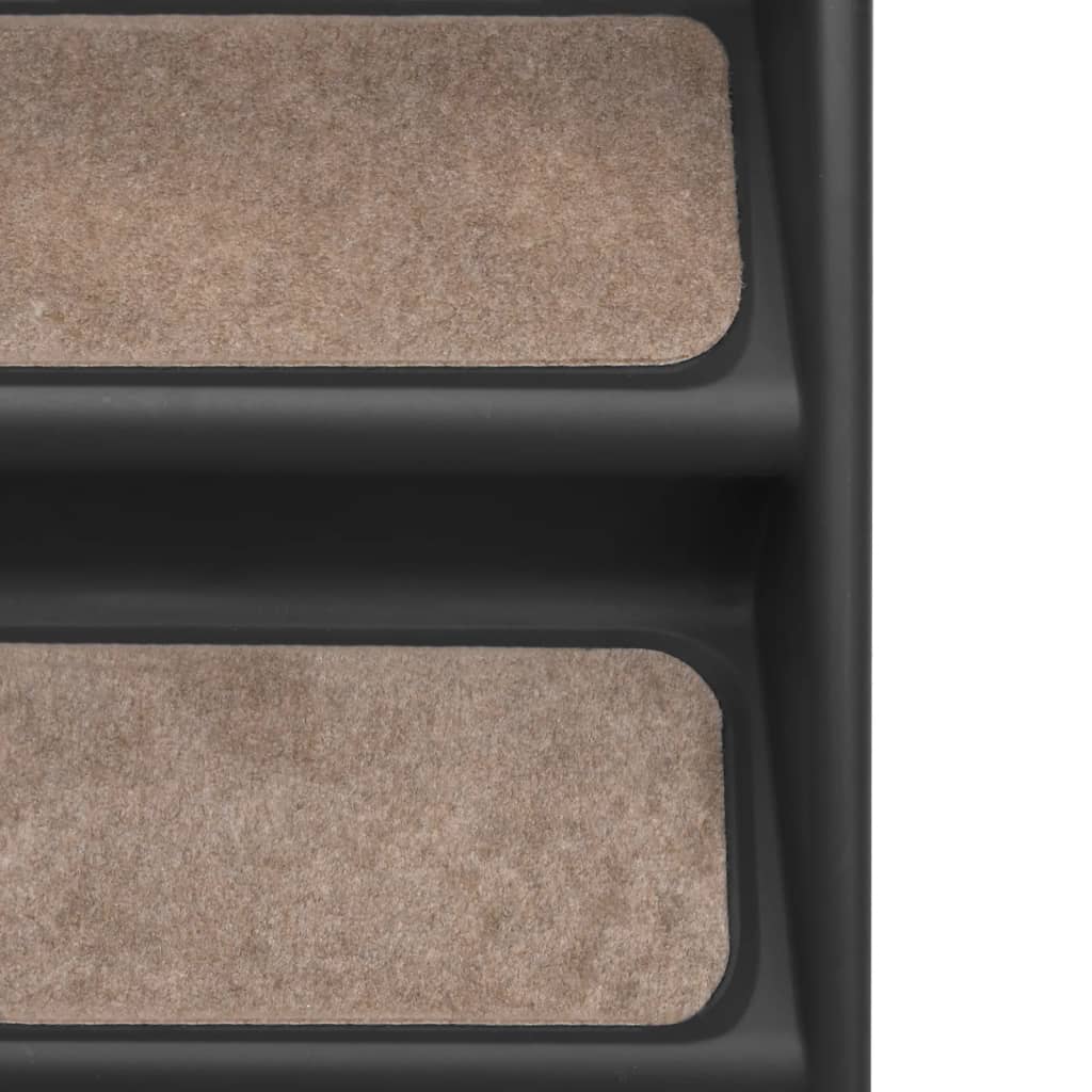 vidaXL Dog Stairs Foldable Dog Ramp Pet Stairs for High Bed Couch Car Sofa