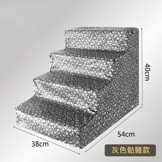 Four-story pet stairs dog agility equipment