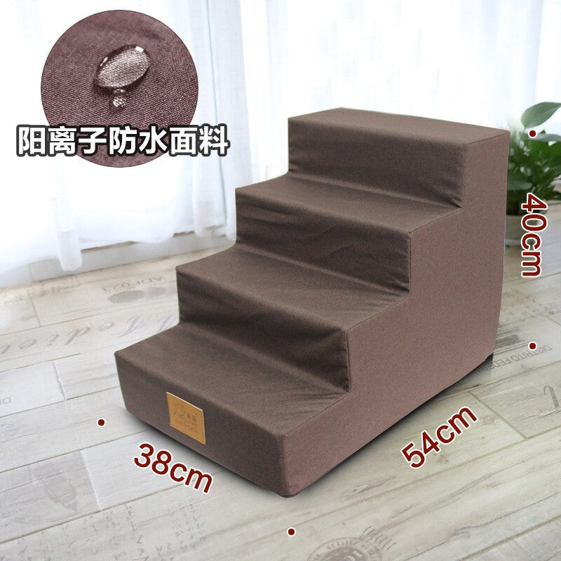 Four-story pet stairs dog agility equipment