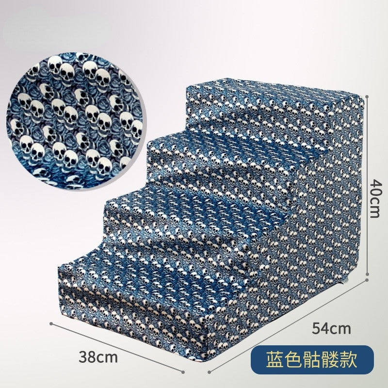 Four-story pet stairs dog agility equipment