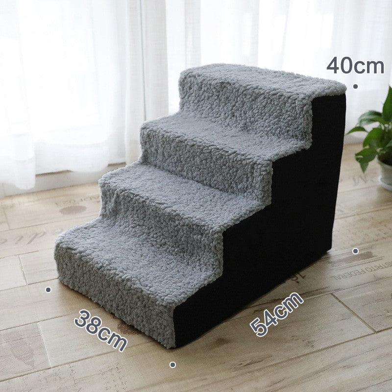 Four-story pet stairs dog agility equipment