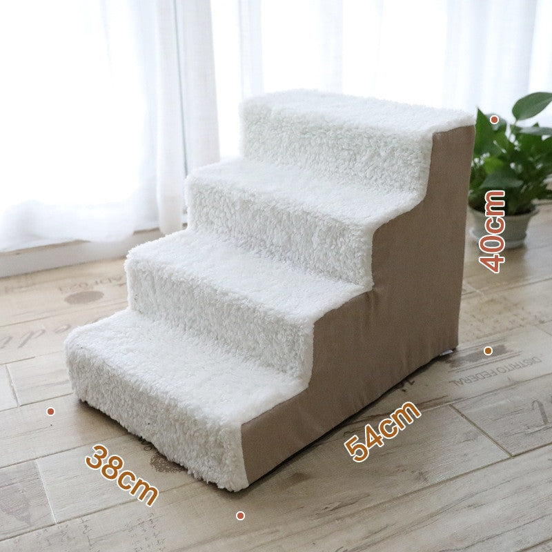 Four-story pet stairs dog agility equipment