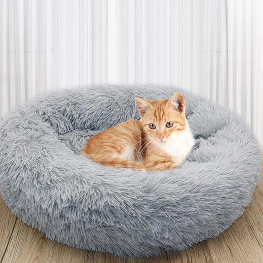 Super Soft Dog Bed Plush Cat Mat Dog Beds For Large Dogs Bed Labradors House Round Cushion Pet Product Accessories