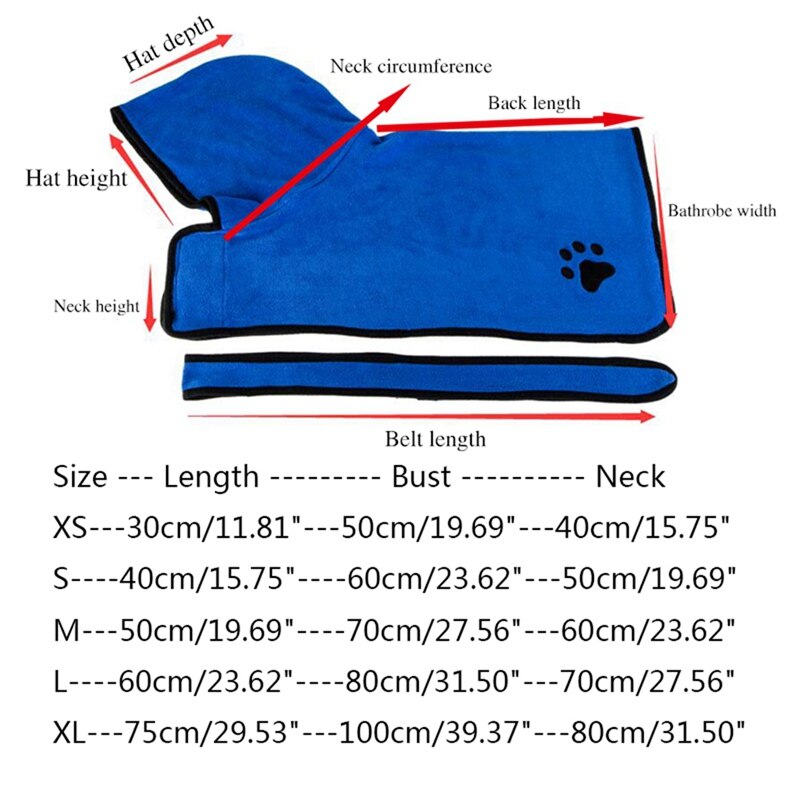 Pets Dog Bath Towels For Dogs Cat Puppy Microfiber Super Absorbent Pet Drying Towel Blanket Pets Cleaning Supplies